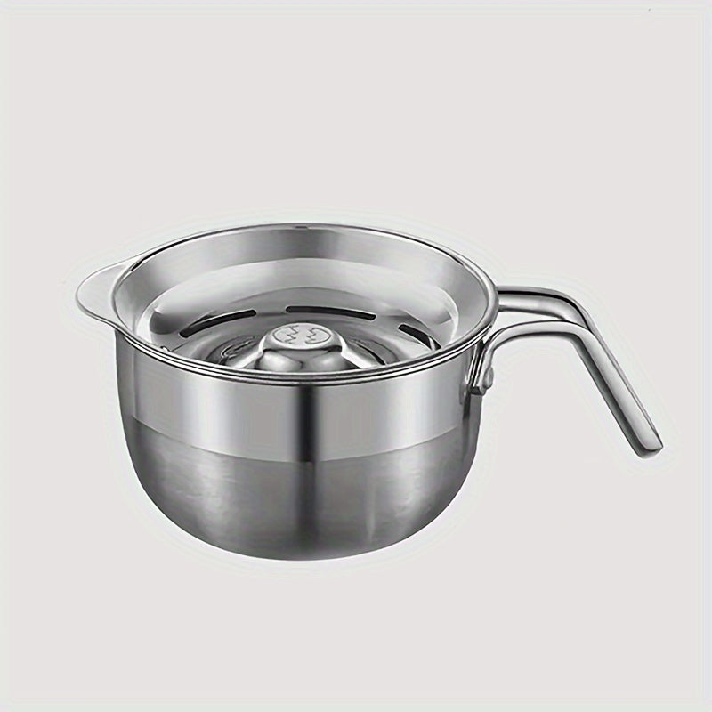 1 Set Premium 304 Stainless Steel Egg Separator - Quickly Easily Separates Egg Whites And Yolks - Kitchen Essential for Healthy Cooking And Baking