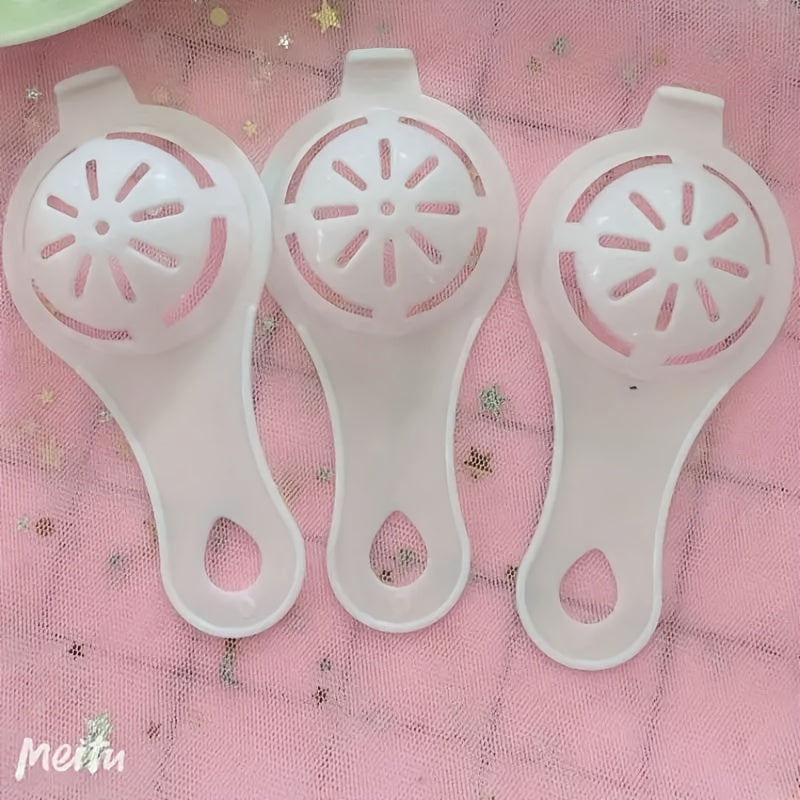 1pc/3pcs Egg Separator, Essential Small Appliance for Home Kitchen, Easy to Use And Clean, Easy to Store, for Eggs