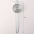 1pc Stainless Steel Egg Yolk & Egg White Separator with Extended Handle - Hygienic Egg Separator Suitable for,, Meringues, Omelets - Quick & Yolk/White Separation